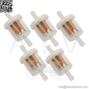 5 Packs Fuel Filter 691035 Fit for  40 Micron Lawn Mower Engine