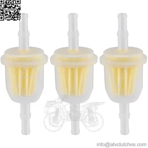 3 Fuel Filter for Kohler 25 050 22-s 08-s 03-s for John deere Am116304 Gy20709 Gravely 21541500 21410800 Replace for John deere Toro/wheel Horse 71-5960 Kohler