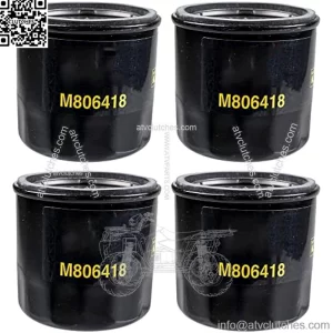 John Deere Original Equipment Package of FOUR Oil Filters - M806418