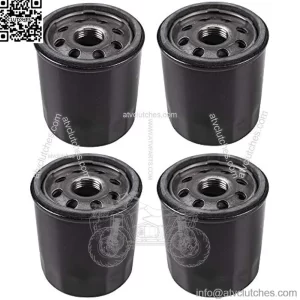 4pk Oil Filter Replaces John Deere AM107423 Kawasaki 49065-2078 Club Car 1016467 Robin 261-65902-A0 Onan 122-0737-03 Cub Cadet 490-201-0001