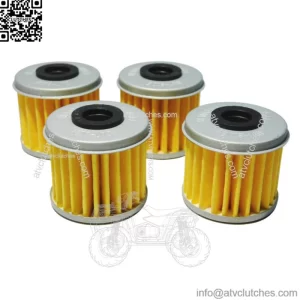 2004-2014 Honda Sportrax TRX 450 R ER OEM Oil Filter 15412-MEN-671 (4 Pack) H92
