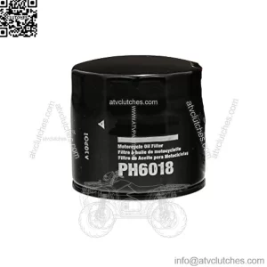 Extra Guard PH6018 Motorcycle Replacement Oil Filter, Fits Select Aprilia, Artic Cat, Kymco, and Suzuki Models