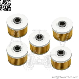 5x Oil Filter For Honda Rancher 350 420 TRX300EX TRX400 Foreman 500 Fourtrax 300 (For: Honda TRX700XX)