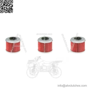 Honda TRX450R TRX450ER HiFlo Oil Filter HF116 TRX 450R 450ER - Pack of 3