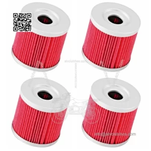 4 Pack Oil Filter Filters fits Suzuki Z400 LTZ400 LT-Z400 LTZ 400 LTR450 LT-R450