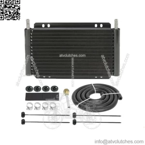 15-layer 677 Transmission Oil Cooler Universal Remote Transmission Oil Cooler Automatic Aluminum Radiator Converter