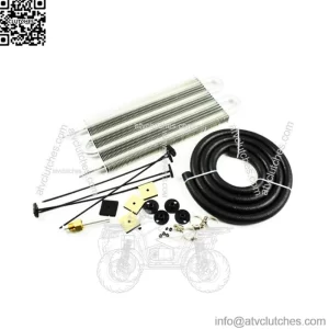4-Ply Transmission Oil Cooler Universal Remote Transmission Oil Cooler Automatic Aluminum Radiator Converter