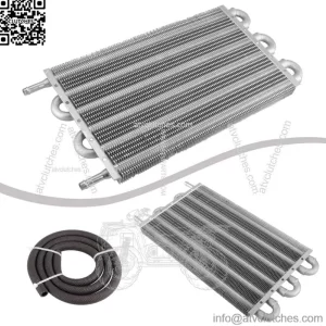 6-layer transmission radiator 6-row automatic manual transmission oil cooler engine radiator aluminum alloy