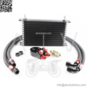 Universal 13-row cooler flat angle elevation oil cake adapter AN10 13-layer oil radiator