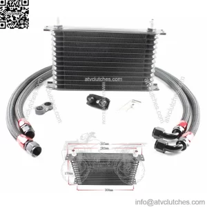 Modified Japanese 13-layer oil cooling radiator suitable for BMW E36 E46 E82 E90 oil handle kit