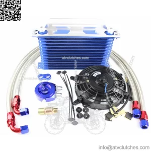 Universal 13-row cooler flat angle elevation oil cake adapter AN10 universal 13-layer oil radiator