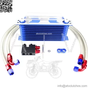 Modified Japanese 10-layer oil cooling radiator suitable for BMW 335i 135i N54 series kit