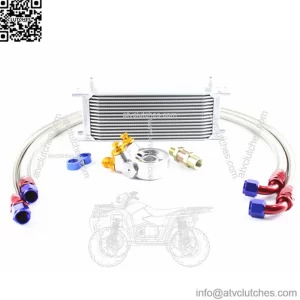 Universal 15-row cooler thermostat thermostatic oil cake adapter AN10 15-layer oil radiator