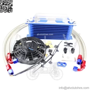Modified Japanese 10-layer oil cooling radiator suitable for BMW E36 E46 E80 E90 oil handle kit