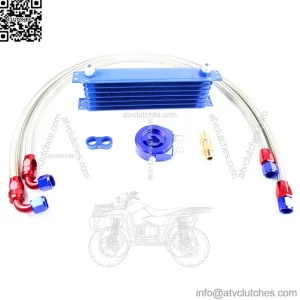 Modified Japanese 7-layer oil cooling radiator elevation oil handle 3/4''X16 AND 20X1.5 kit