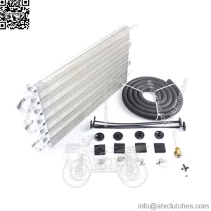 6-layer transmission oil cooler universal remote cooler automatic semi-automatic aluminum radiator converter