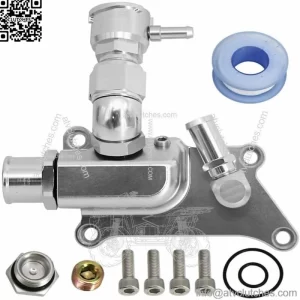 K Series Upper Coolant Housing W Straight Elbow Filler Neck Hose K20Z3 K24