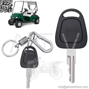 Golf Cart Key for Golf Cart EZGO 1982-up (Gas/Electric) Ignition Key Replacement Part 17063-G1 17063G1