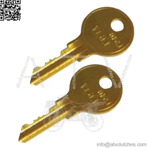 Set of 2 Keys Fits Ford Tractors 8N 2N 9N NAA 501 601 701 801 901 600 700 800 90