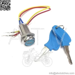 MOBILITY SCOOTER PARTS UNIVERSAL 2 WIRE IGNITION KEY LOCK SWITCH JAZZY HOVEROUND