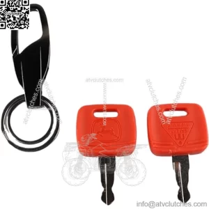 AGP.1978 2PCS RE183935 RE71557 Ignition Keys Compatible with John Deere Tractor 3120 3320 3720 4210 4320 4510 4710 5045E 5103 5203 7130 7230