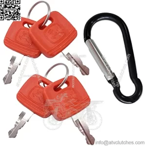 RE183935 RE71557 Ignition Key Fits for John Deere Heavy Equipment Tractor 2032R 2038R 3120 3320 3720 4044 4210 4320 4310 4510 4710 5103 5203 5320 4 Pack
