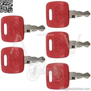 5 PCS RE183935 RE71557 Ignition Key for John Deere Tractor
