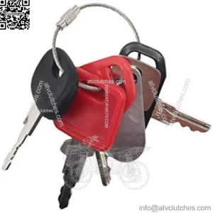 6 Keys Ignition Key Set Construction Equipment Key Set for John Deere Models