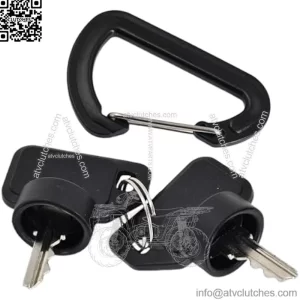 2 Pack AUC12681 Upgrade Umbrella Ignition Switch Key Compatible with John Deere TCA22740 TCA15075 AM131841 AM125504 AM132500 AM102439 AUC12631 AM122913 AM128878 AUC18708 AM124137 AM101600 TCA24616