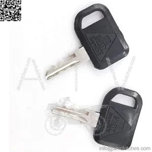 2X Ignition Keys AM131841 For John Deere 1200A 3225C F1145 GT225 LX172 X485 445
