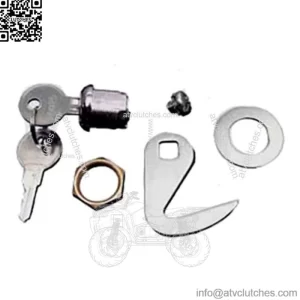 Chrome Saddlebag Bag Hook Lock Latch Kit Keys Harley Panhead Shovelhead 70-80 FL (For: Harley-Davidson)