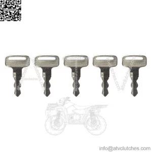 (5) YAMAHA GOLF CART KEYS G14, G16, G19, G22, G29 J17-82511-20 GAS & ELECTRIC