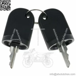 2 Pcs EZGO Golf Cart Ignition Keys 611282 for 2008-Up RXV Gas / Electric Model