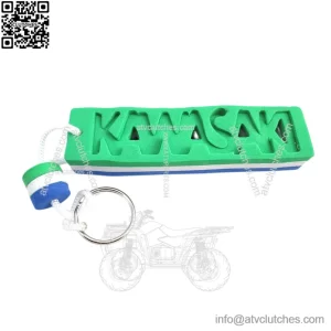 Kawasaki Sponge Keychain ?C Durable and Absorbent ATV Accessory