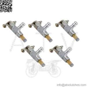 (5) Fuel Tank Shut Off Debris Screen 07-400 Fuel Shut-Off Valve 1/8" Pipe Thread
