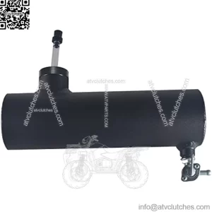Black Gas Tank Aluminum Cylinder 10" For Coleman Powersports CT200U BT200X CT200u-ex,For Predator 212cc 196cc/6.5HP Go Kart and Gas Mini Bike