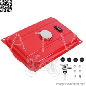 7 Gallon Universal Fuel Gas Tank Generator Petcock Filter Gauge Cap for EC6500