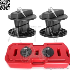 8 Gallon Fuel Pack Gas Container Fuel Can W/Lock for Jeep ATV UTV Polaris RZR (For: Can-Am Maverick X3 Max R)