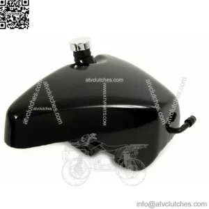 Stock Oil Tank Black Side Fill Rubber Mounted 1983-93 Harley Sportster XL (For: Harley-Davidson)