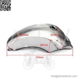 DIY Motorcycle Oil Box Fuel Gas Tank For Most Of Cafe Racer