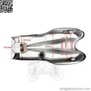 Motorcycle Steel Fuel Gas Tank For Yamaha XJR400