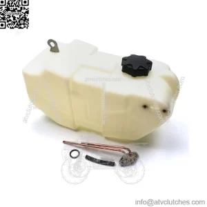 Fuel Gas Tank for 1986-1989 Honda Atv TRX 350D 350 Fourtrax Foreman Natural (For: Honda FourTrax Foreman 350)