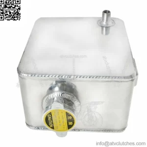 Universal Heavy Duty Aluminum Water Coolant Radiator Overflow Recovery Tank 2.5L
