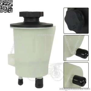 Power Steering Reservoir with Cap for Ford Ranger 2003-11 Mustang 1996-2004 2.3L