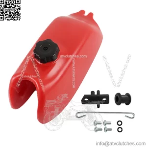 For Honda ATC70 ATC 70 1972-1983 1984 1985 Plastic Fuel Tank & Gas Cap Red