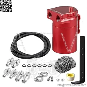 05007D Oil Breather #Red