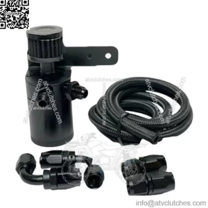 05018 Oil Breather Pot Oil Distribution Pipe-AN8# Black