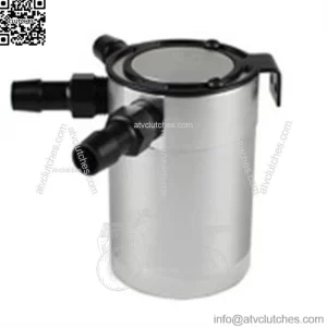 05019 Oil Breather Pot # Silver