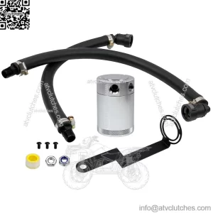05034 Engine Oil Breather Pot # Silver