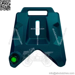 Fuel tank front Polaris scrambler color black 8L